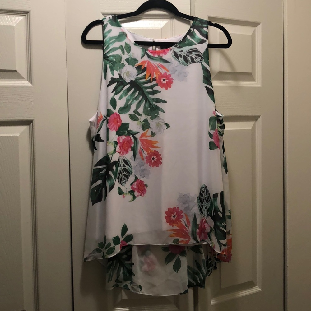 Summer sleeveless shirt. Only worn once